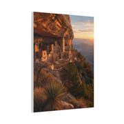 Ancient Cliff Dwelling Canyon Wall Art & Canvas Print