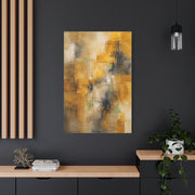 Abstract Golden Urban Texture Composition Wall Art & Canvas Print