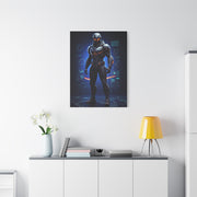 Futuristic Armored Sentinel Wall Art & Canvas Prints