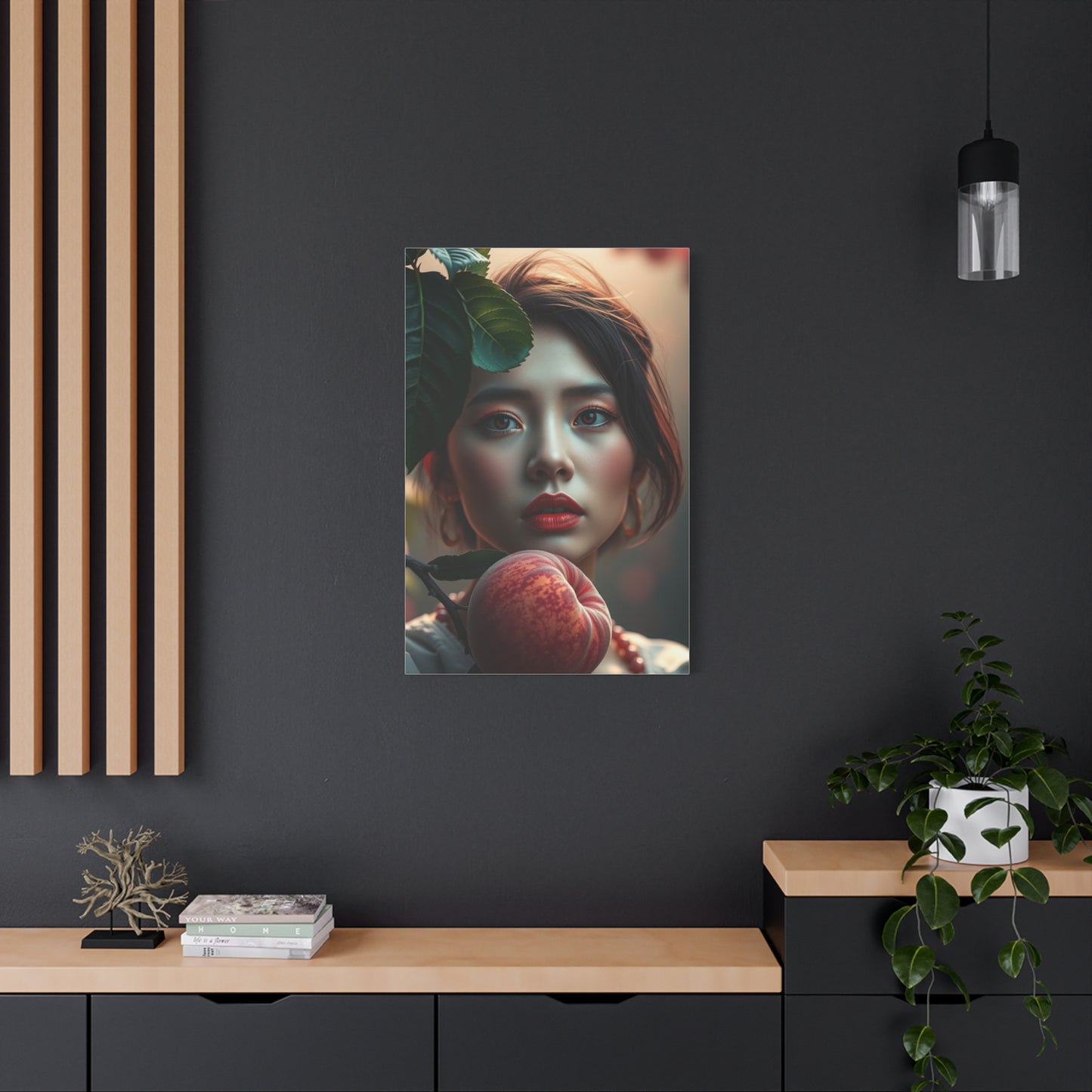 Supreme Peach Art Beautiful Collection Wall Art & Canvas Print