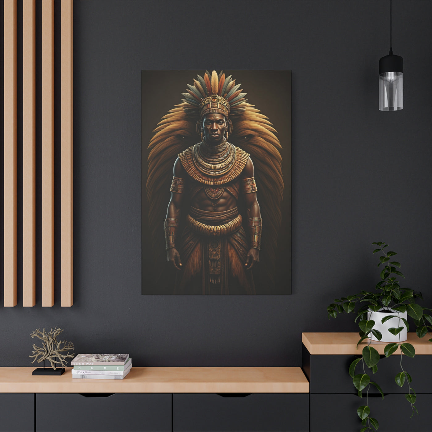 Tribal Royal Guardian Wall Art & Canvas Prints