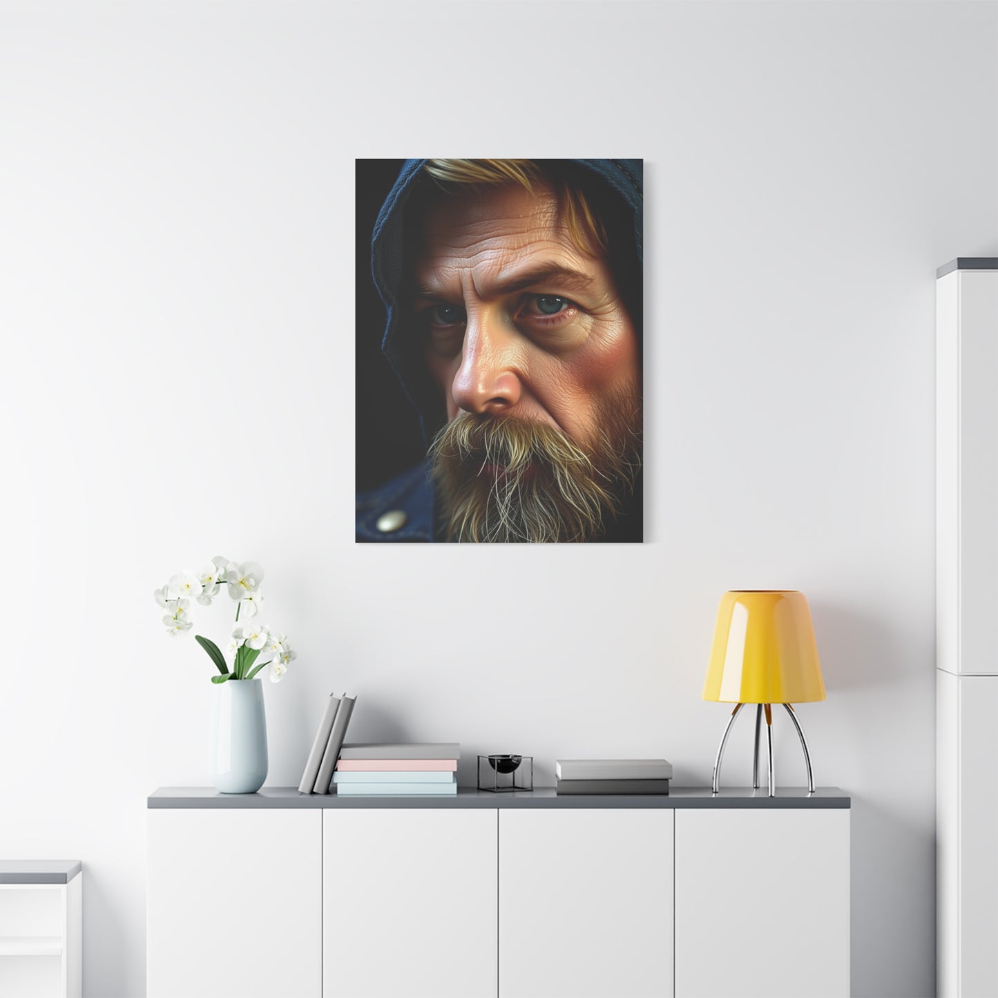Denim and Leather Art Supreme Canvas Wall Art & Canvas Print