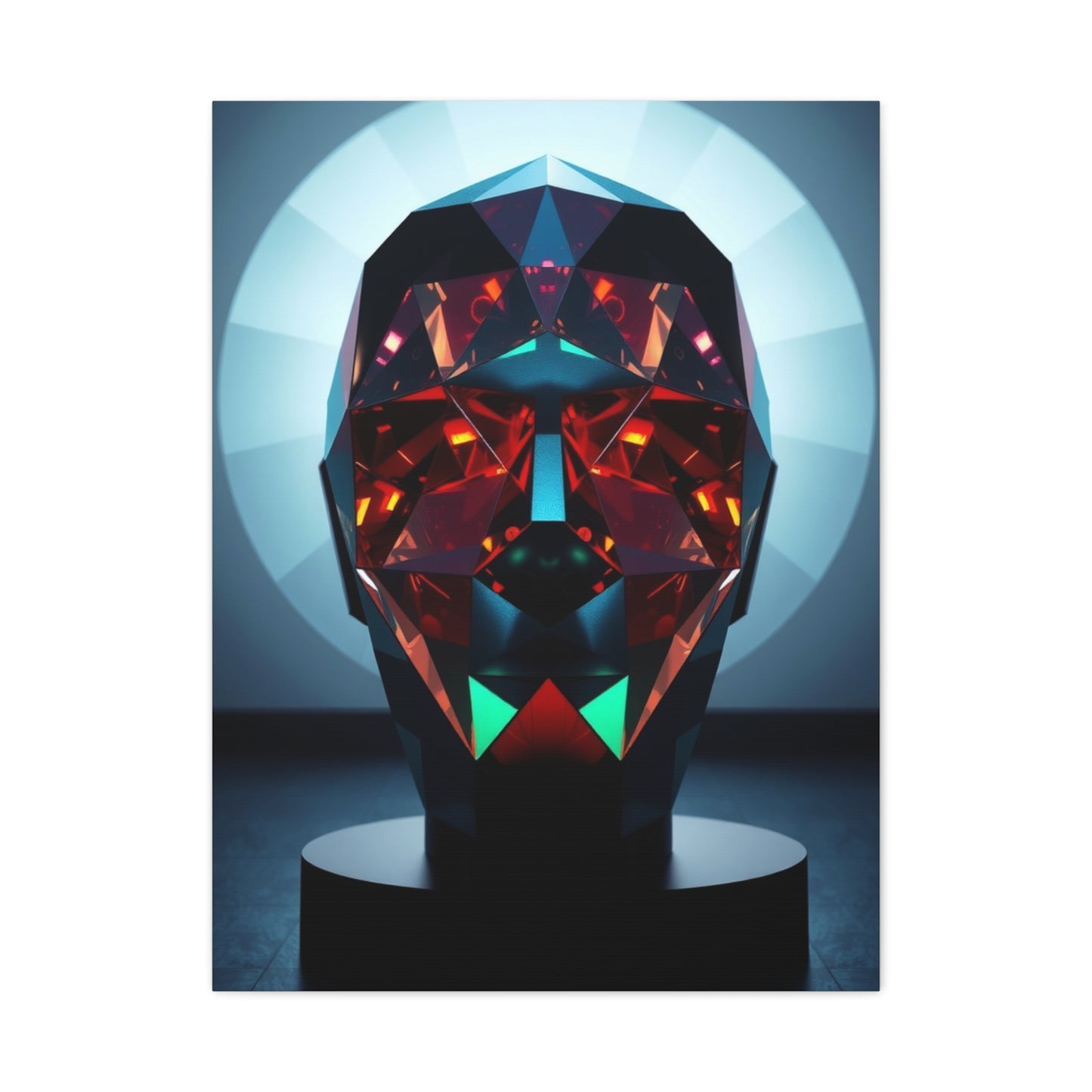 Harmonious Geometric Expression Wall Art & Canvas Print