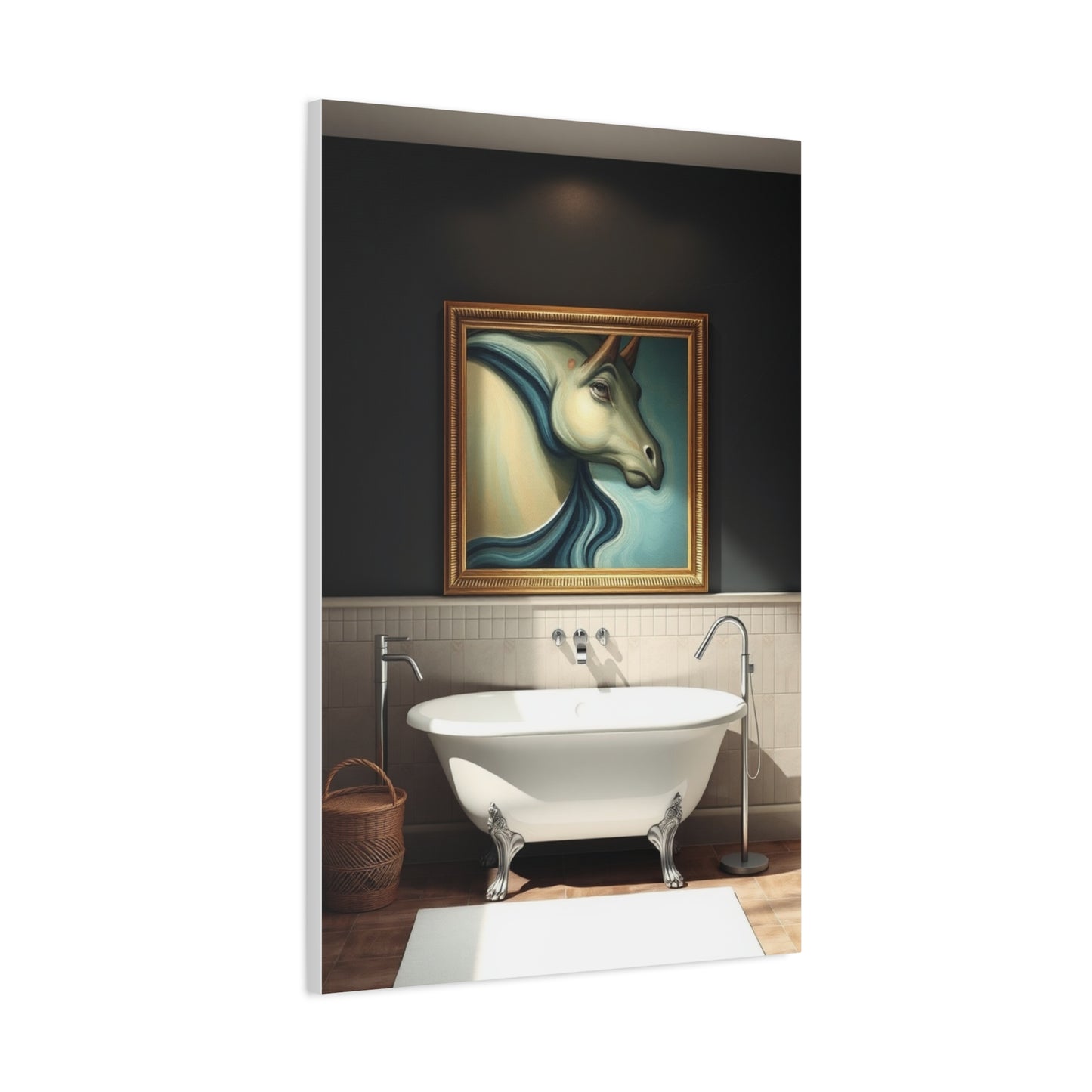 Serene Splash Artistry Wall Art & Canvas Print
