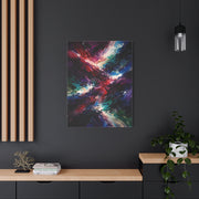 Oversized Jewel-Tone Abstract Expressionist Wall Art & Canvas Print