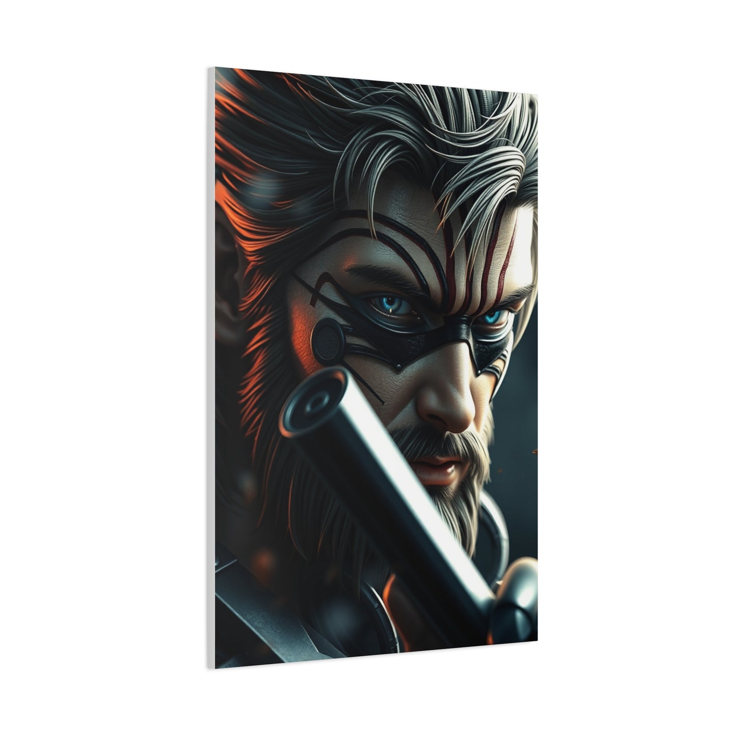 Vision Metal Gear Solid Art Art Wall Art & Canvas Print