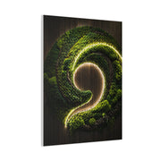 Moss Innovation Spiral Biophilic Wall Art & Canvas Print