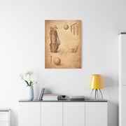 Vintage Golf Equipment Patent Study Wall Art & Canvas Print