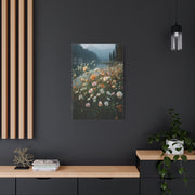 Wildflower Lakeside Meadow Wall Art & Canvas Print
