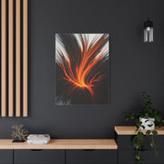 Fiery Energy Surge Abstract Wall Art & Canvas Prints