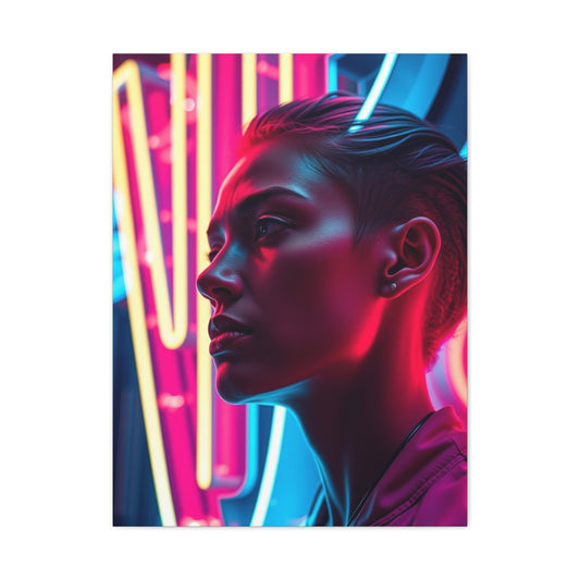 Neon Art Premium Canvas 18 Wall Art & Canvas Print