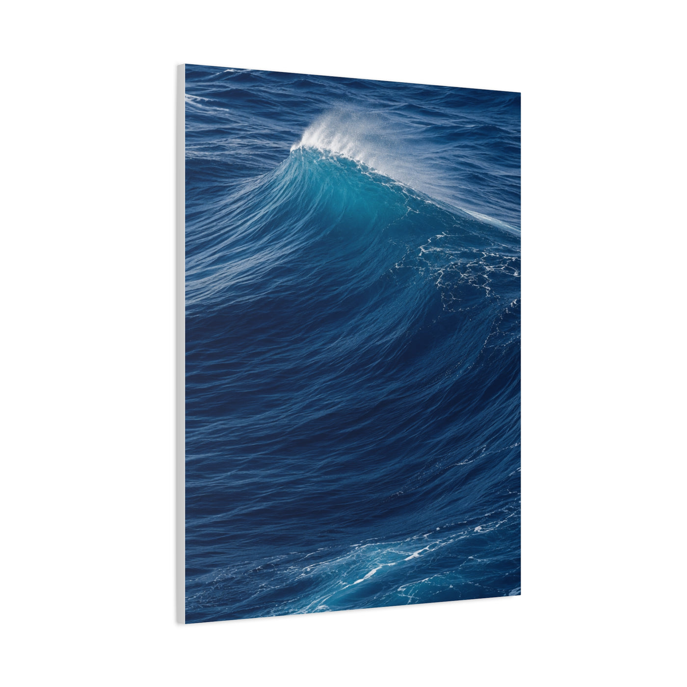 Open Ocean Cresting Wave Study Wall Art & Canvas Print