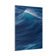 Open Ocean Cresting Wave Study Wall Art & Canvas Print