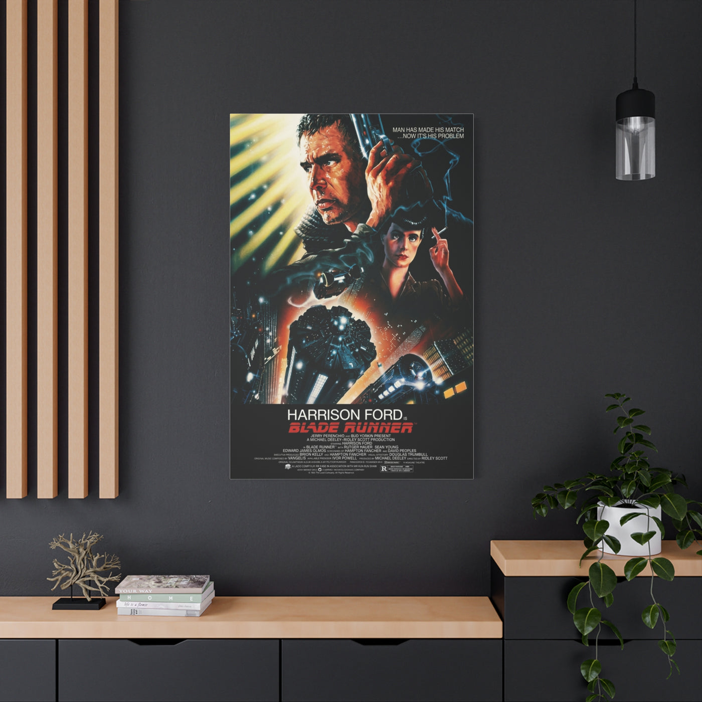 Blade Runner Movie Poster Wall Art & Canvas Print