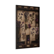 Antique Botanical Herbarium Study Wall Art & Canvas Print