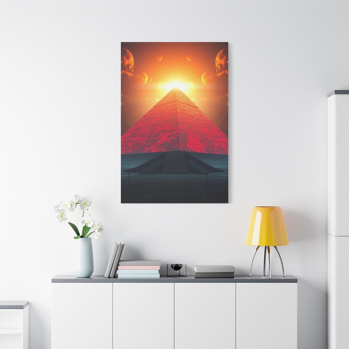 Pyramid Art Canvas Art 9 Wall Art & Canvas Print