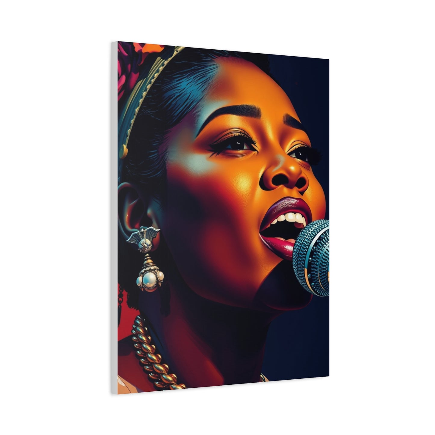 Billie Holiday Art Luxury Canvas Wall Art & Canvas Print