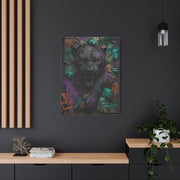 Wild Panther Graffiti Fusion Street Wall Art & Canvas Print