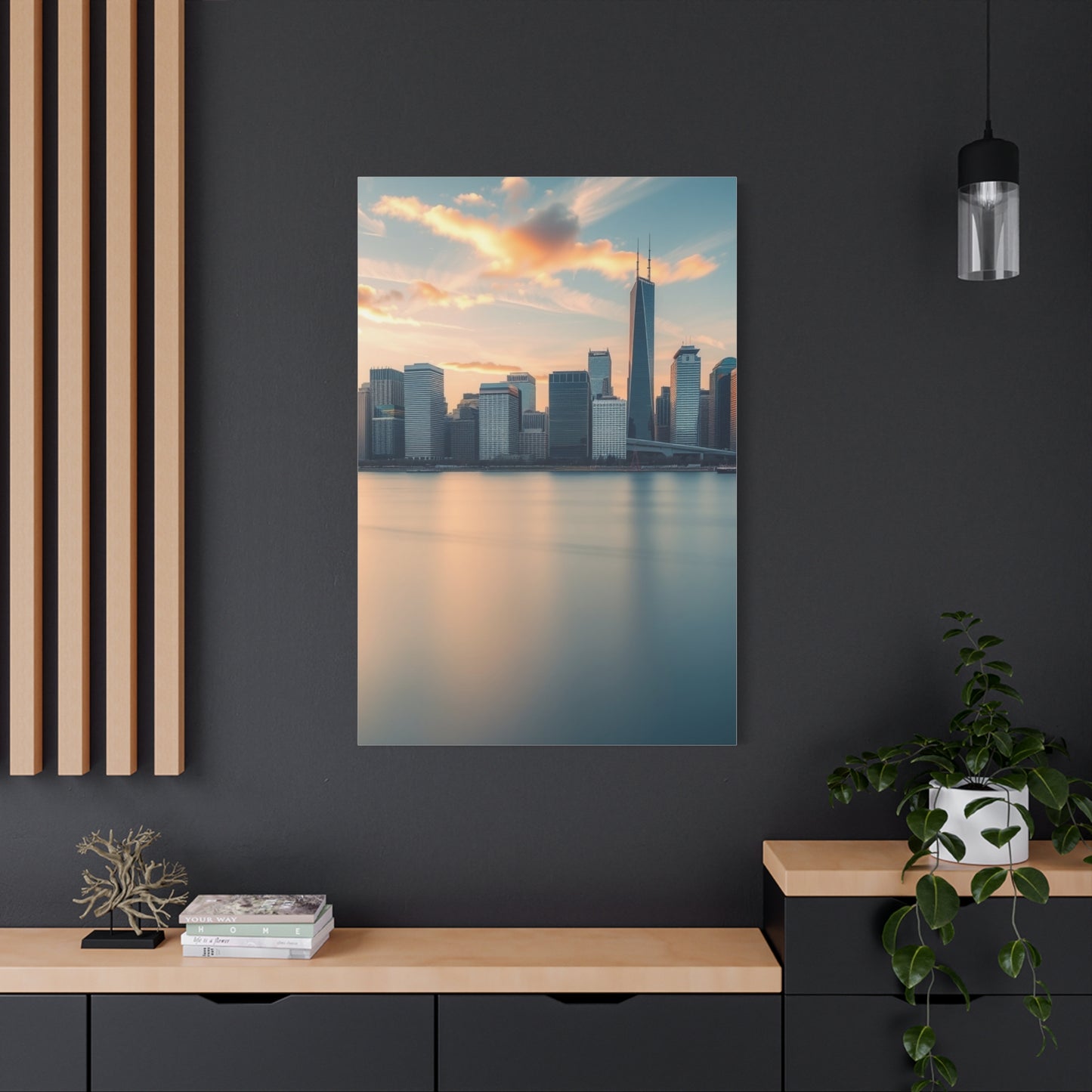 Chicago Skylines Art Canvas Art 9 Wall Art & Canvas Print