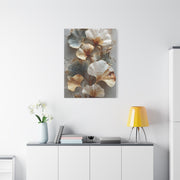 Textured Ginkgo Botanical Wall Art & Canvas Print