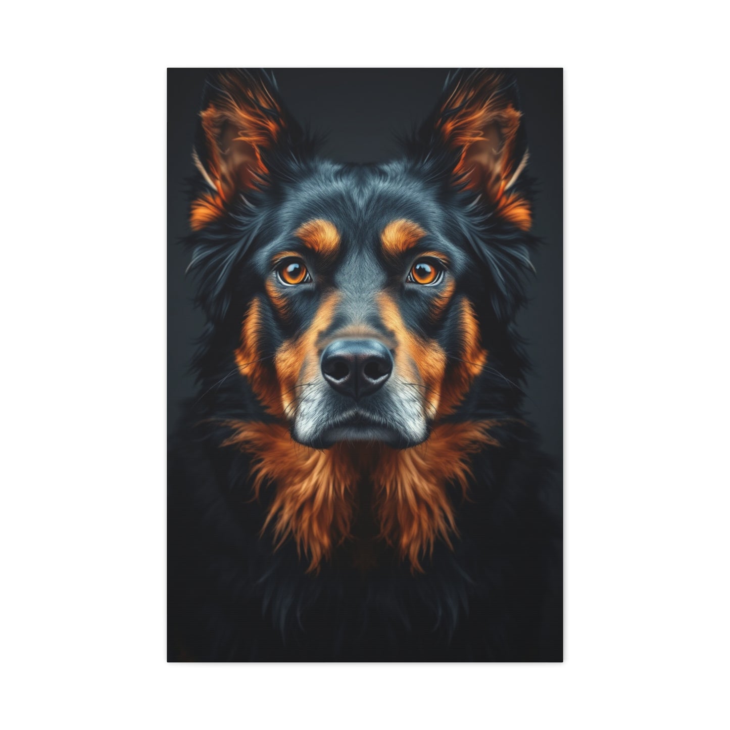 Black and Tan Art Supreme Gallery Wall Art & Canvas Print