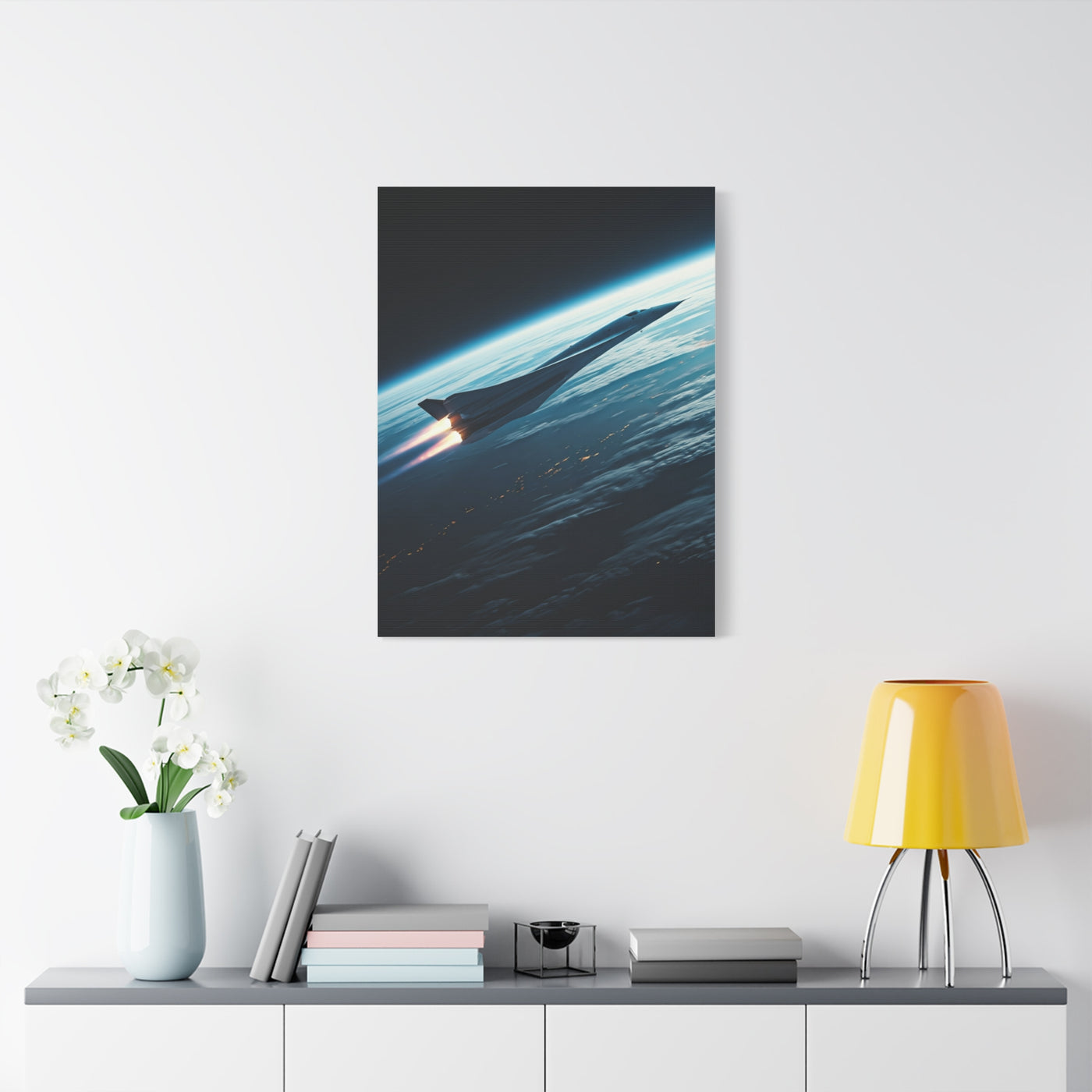 Hypersonic Spacecraft Speed Flight Wall Art & Canvas Prints