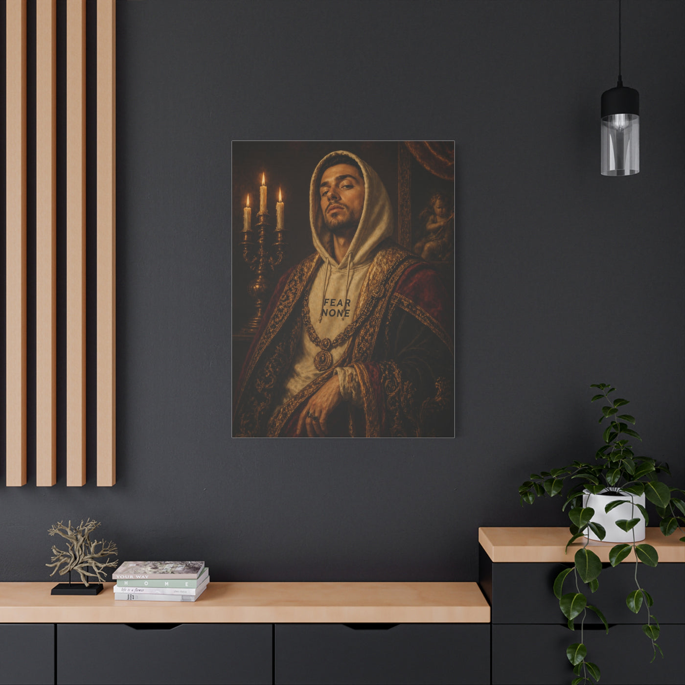 Renaissance Streetwear Portrait Wall Art & Canvas Print