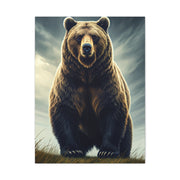 Majestic Grizzly Standing Portrait Wall Art & Canvas Prints