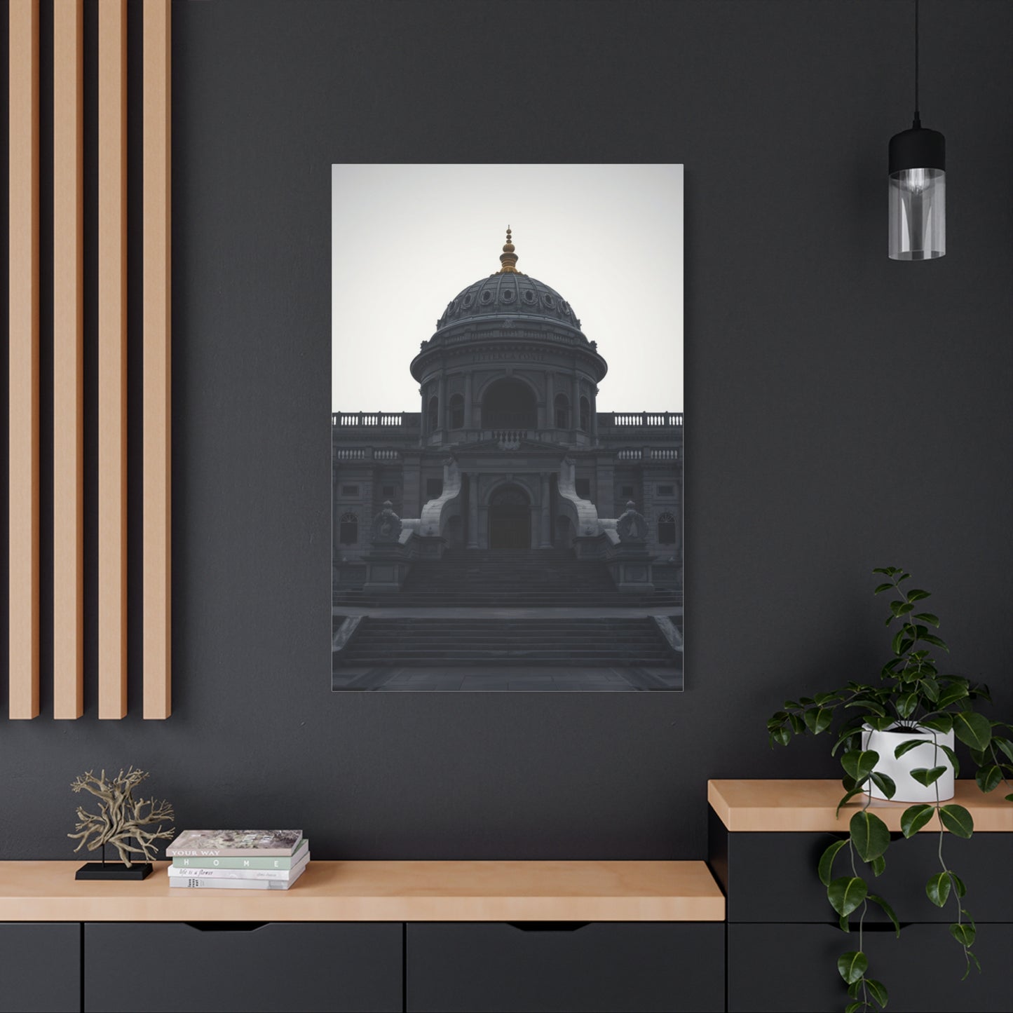 Gray & White Art Canvas Art 5 Wall Art & Canvas Print