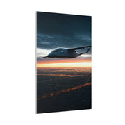 Twilight Cruiser Over Lights Wall Art & Canvas Prints