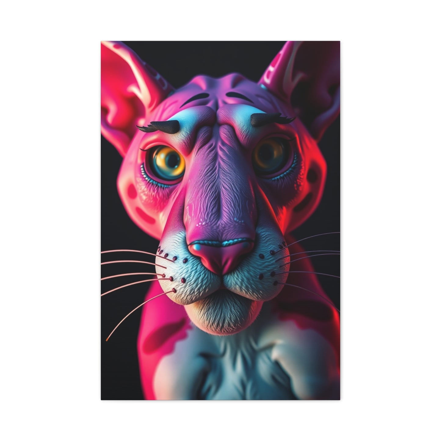 Fuchsia Predator Grandeur Wall Art & Canvas Print