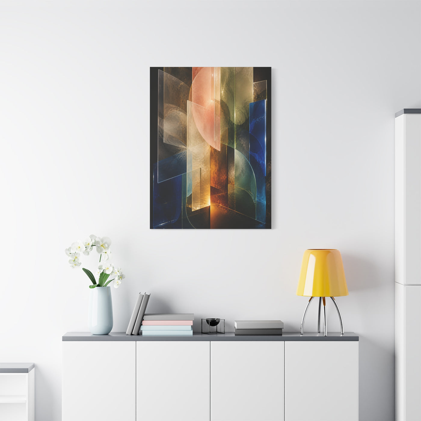 Luminous Acrylic Resin Abstract Wall Art & Canvas Print