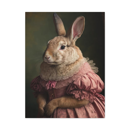 Lady Cottontail's Portrait Wall Art & Canvas Prints