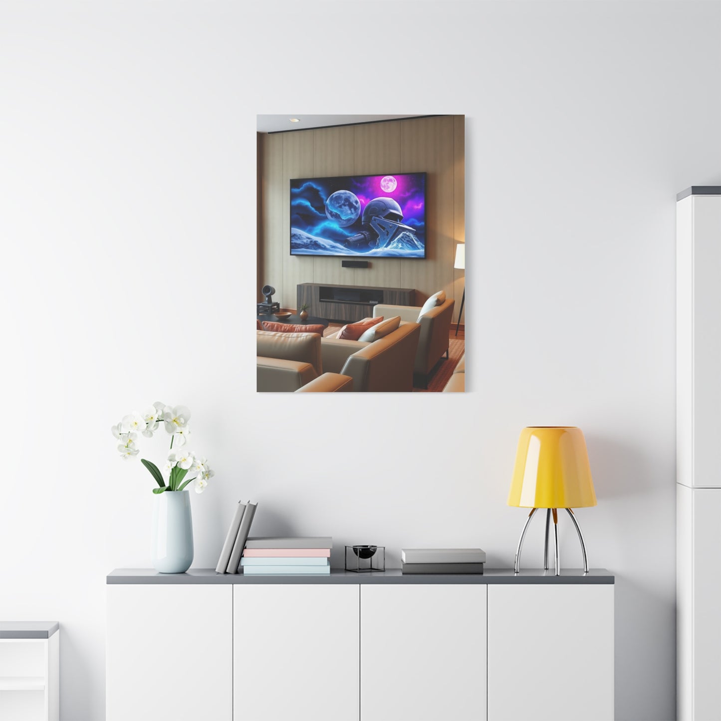 Vision Home Theater Art Art Wall Art & Canvas Print