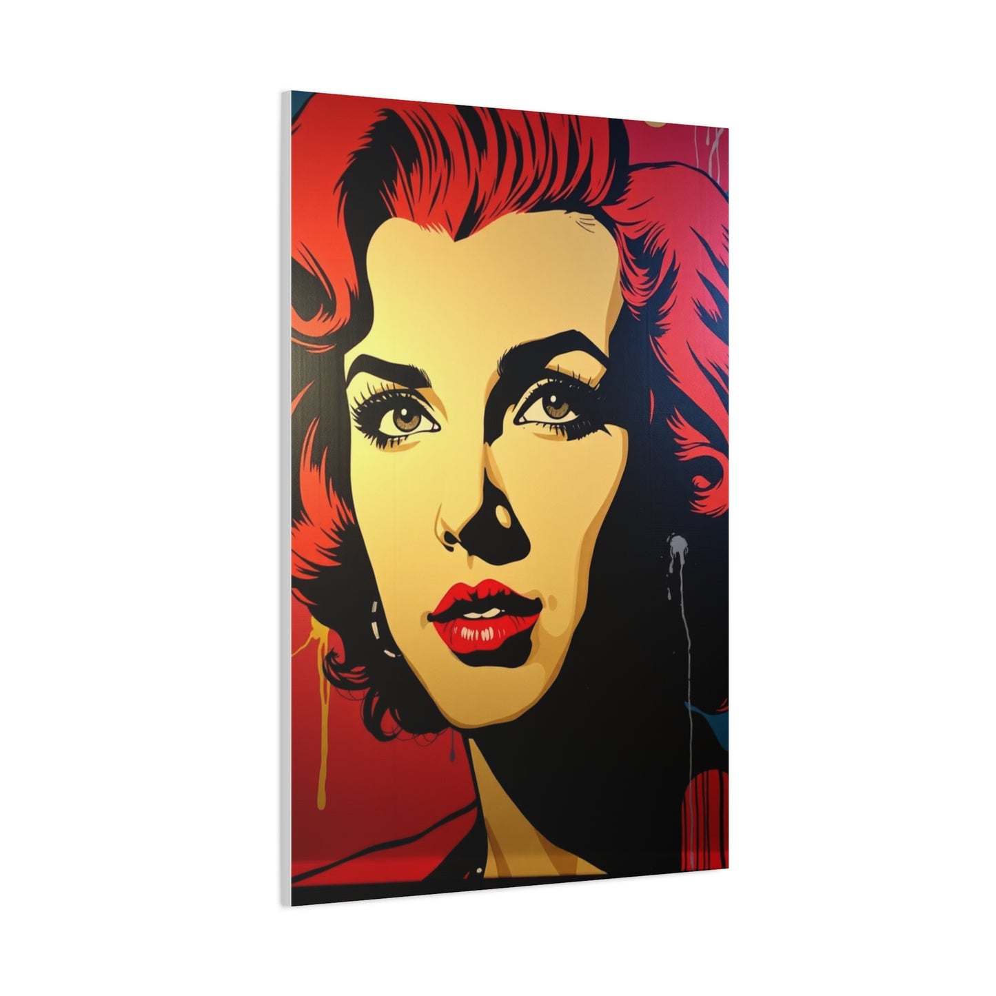 Opulent Pop Expression Wall Art & Canvas Print