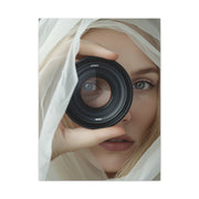 Surreal Lens Portrait Veiled Muse Wall Art & Canvas Print