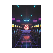 Retro Arcade Corridor Wall Art & Canvas Prints