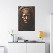 Sacred Bronze Empress Portrait Wall Art & Canvas Prints
