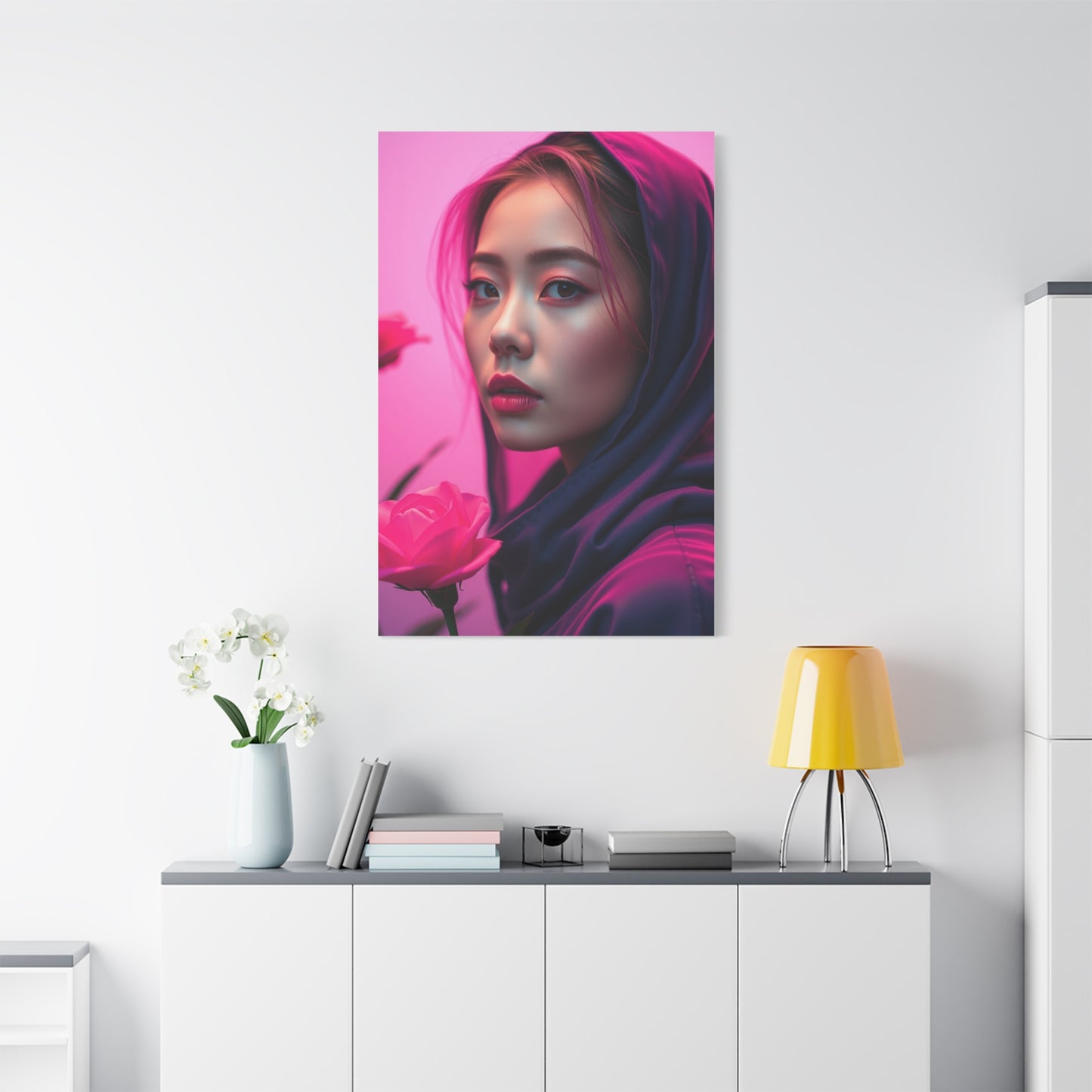 Rosé Reverie Canvas Masterpiece Wall Art & Canvas Print