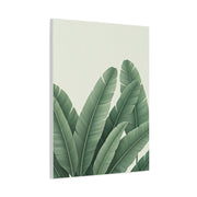 Tropical Banana Leaves Minimal Botanical Wall Art & Canvas Prints