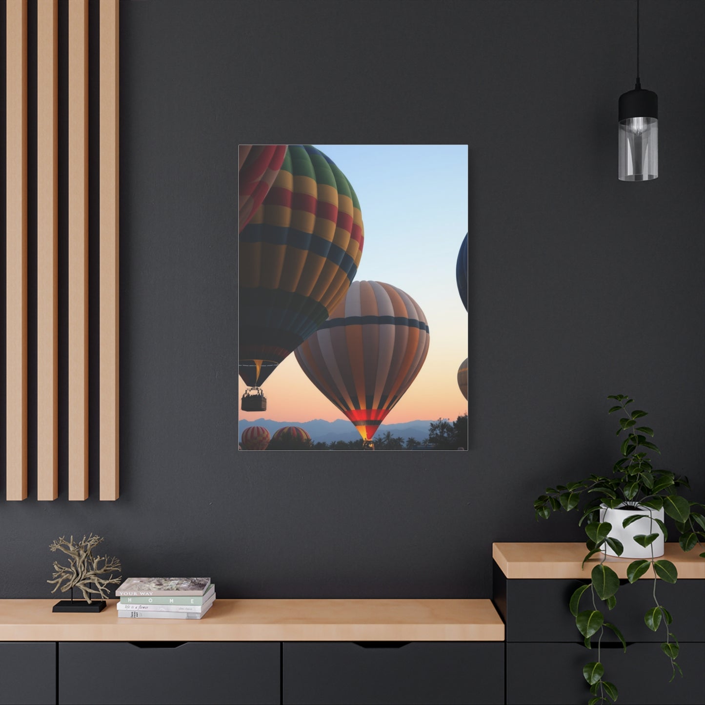 Hot Air Balloon Art Supreme Canvas Wall Art & Canvas Print