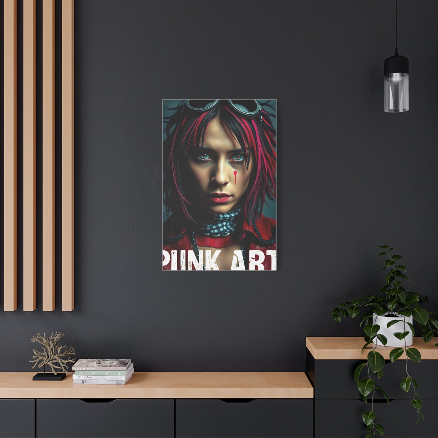 Rebel Elegance Canvas Wall Art & Canvas Print