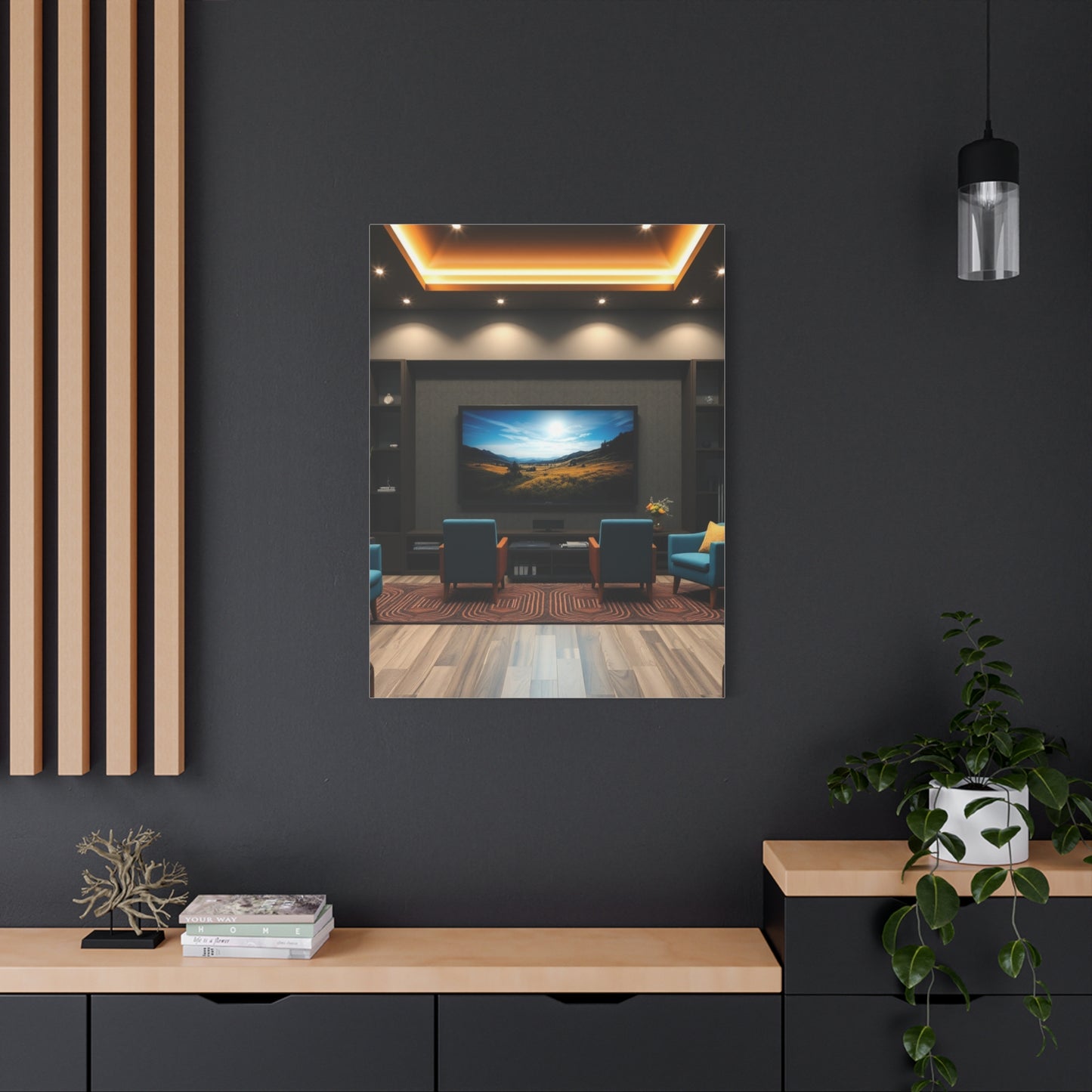 Collection Home Theatre Decor Art Art Wall Art & Canvas Print