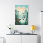 Forest Whisper Butterflies Wall Art & Canvas Prints