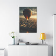 Hot Air Balloon City Horizon Wall Art & Canvas Prints