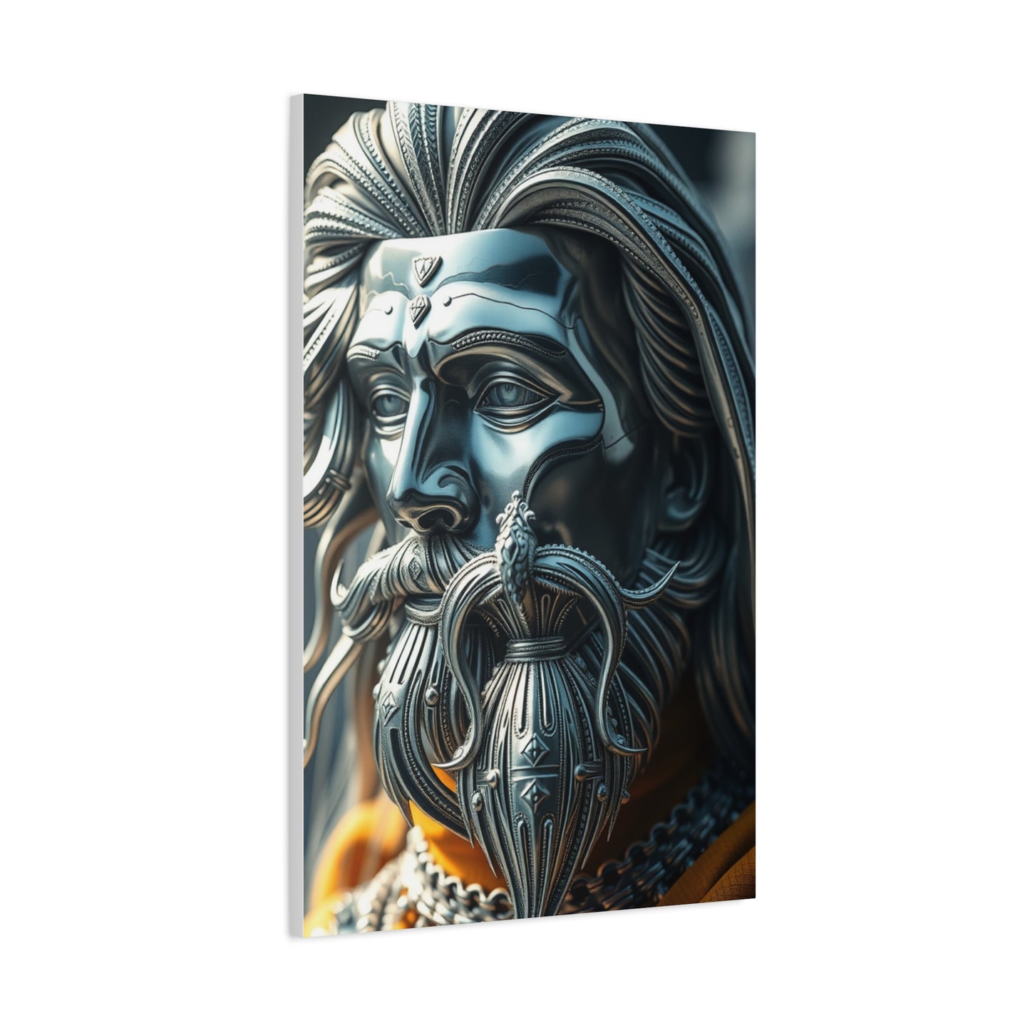 Gilded Greyscape Masterpiece wall art & canvas print