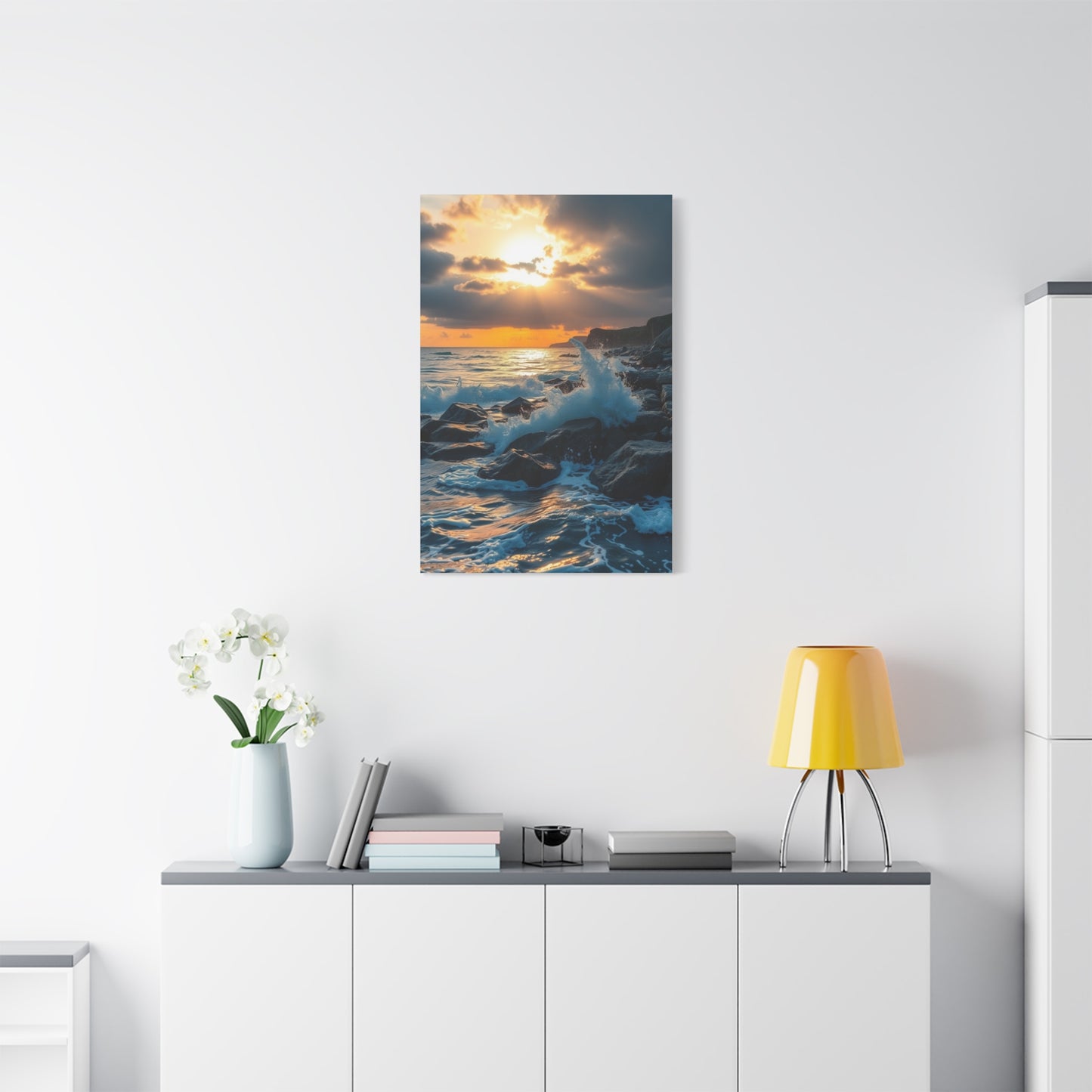Coastal Whisper Tapestry Wall Art & Canvas Print