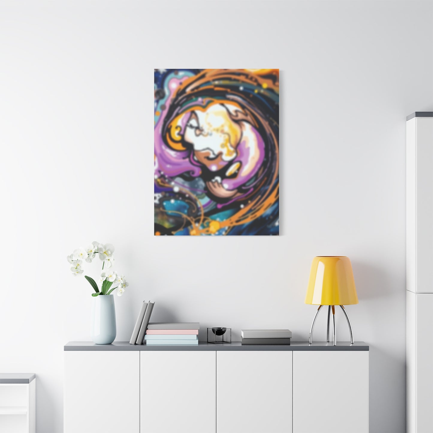 Mystical Expressionist Canvas Wall Art & Canvas Print