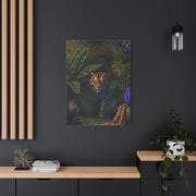 Exotic Tiger Jungle Interior Tropical Wall Art & Canvas Print