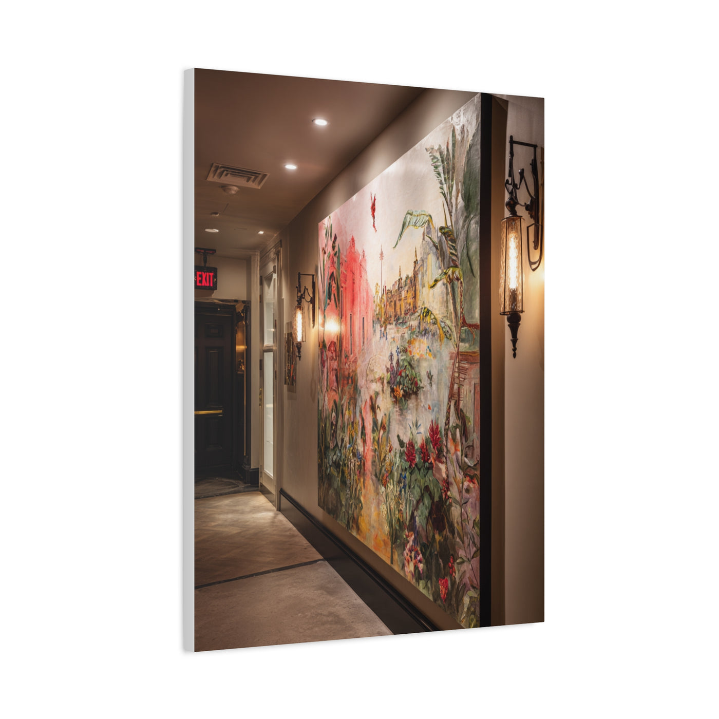 Whimsical Fantasy Garden Artwork Wall Art & Canvas Print